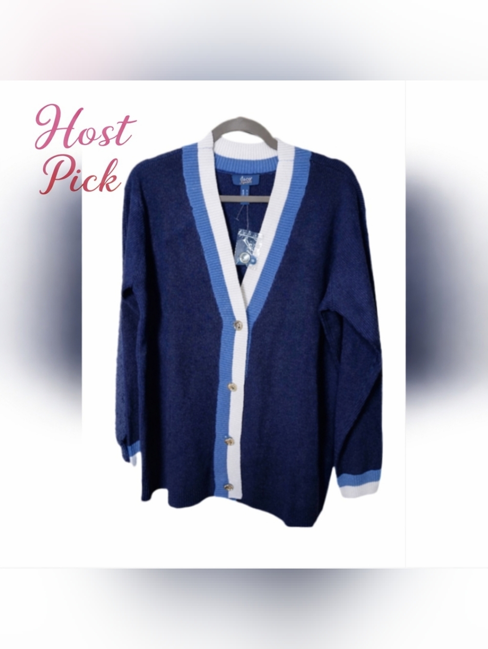 D and Co Signature Women's Cardigan Size M